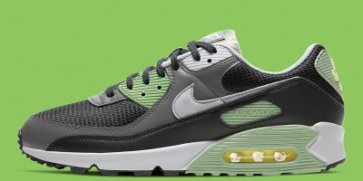 Nike Air Max 90 Untuk Penggemar Hijau thumbnail